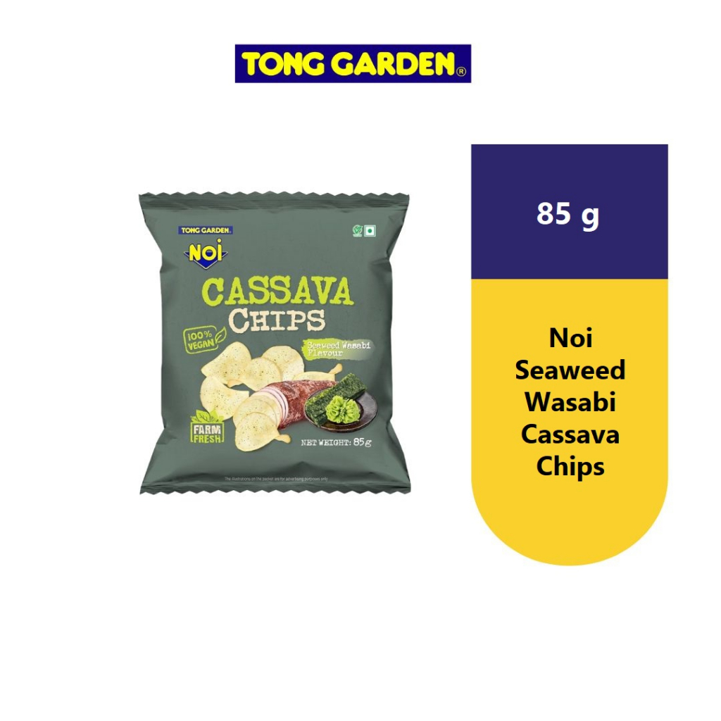 Noi Seaweed Wasabi Cassava Chips G Shopee Malaysia
