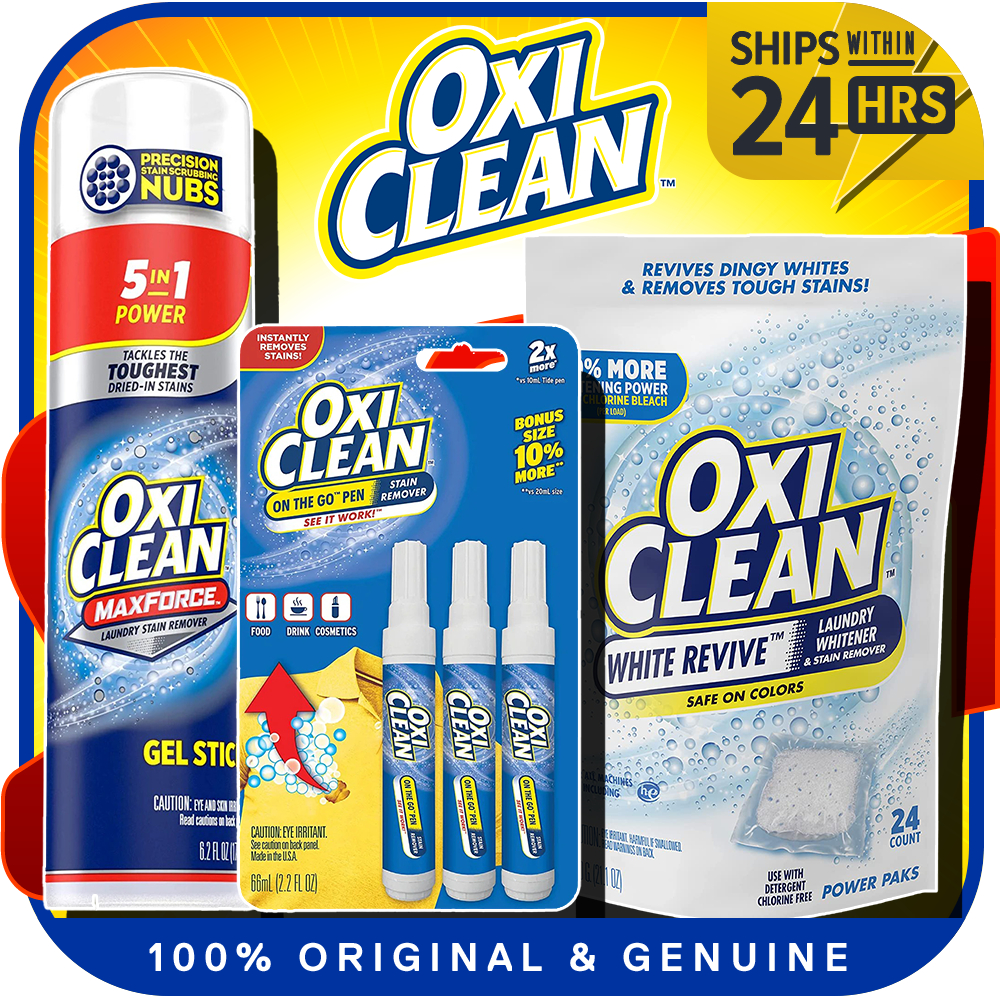 OxiClean On The Go Stain Remover Pen Max Force Gel White Revive