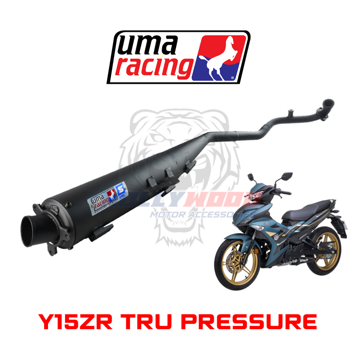 EXHAUST UMA RACING BACK PRESSURE TRU PRESSURE FOR YAMAHA LC135 LCV8 Y15