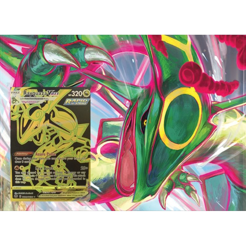 Pokemon Tcg Single Rayquaza VMAX TG29 TG30 Sword Shield Silver