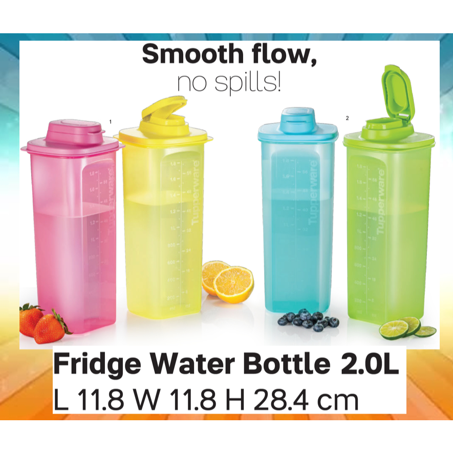 Tupperware Fridge Water Bottle L Shopee Malaysia