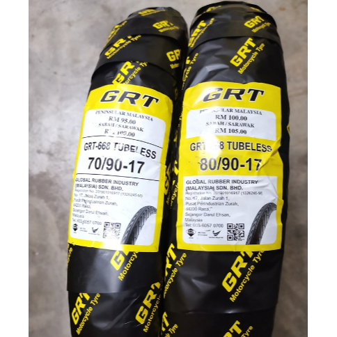 Grt Grt Global Tubeless Tyre Bunga Corsa Sport Rain