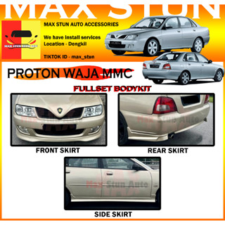 Proton Waja Mmc Fullset Bodykit Bumper Skirt Lip Waja Mmc Front Skirt