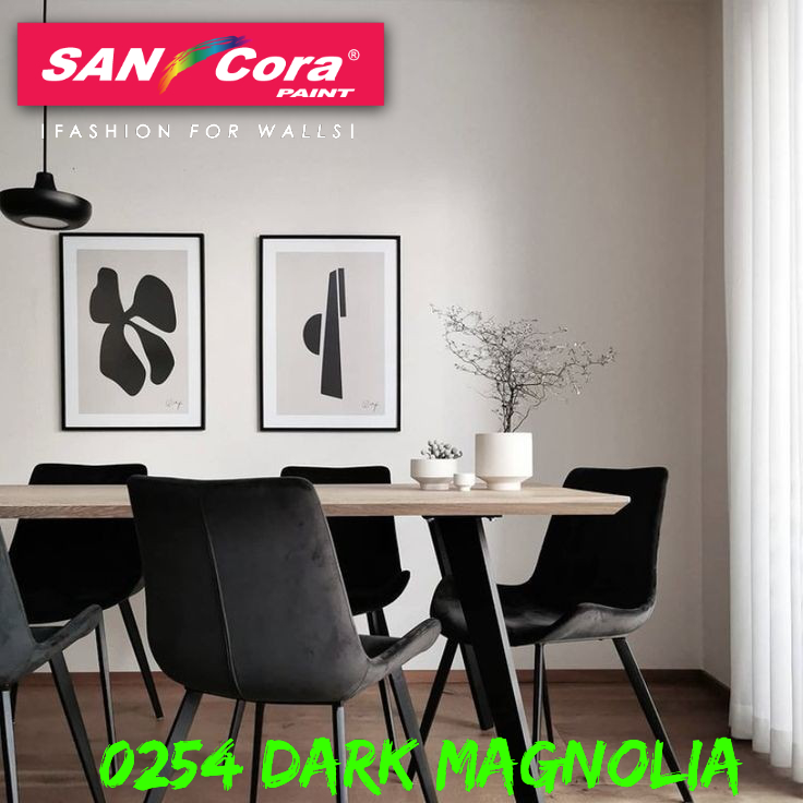 SINAR SANCORA 0254 DARK MAGNOLIA 5 LITER I EMULSION Interior Exterior