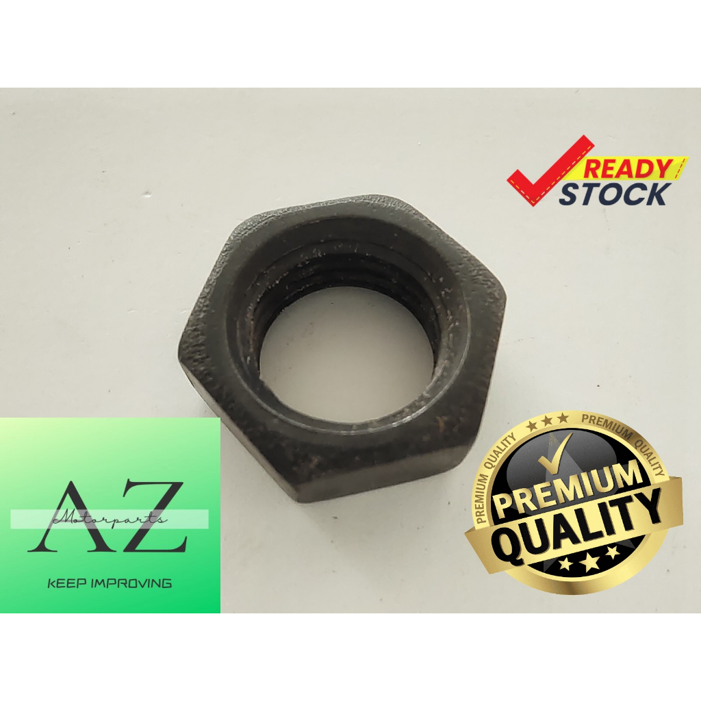 Front Pulley Nut Black Steel Yamaha Ego Egos Nouvo Shopee Malaysia