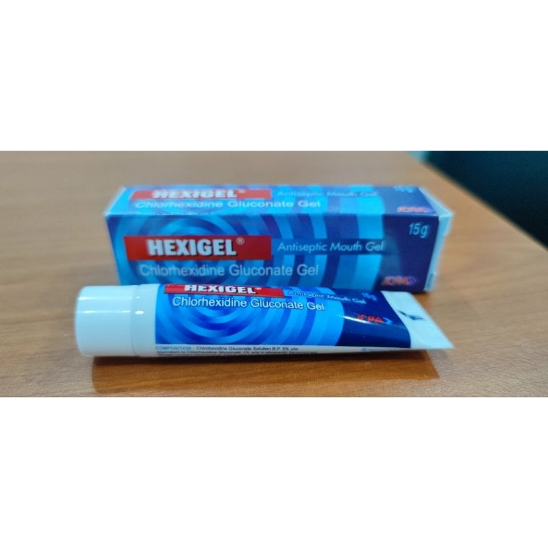 Hexigel Oral Antiseptic Mouth Gel 15g Shopee Malaysia