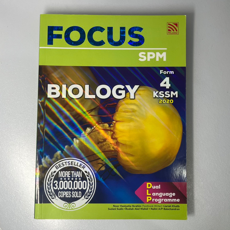 Pelangi Focus Spm Biology Form Kssm Cc Notes Revision Book