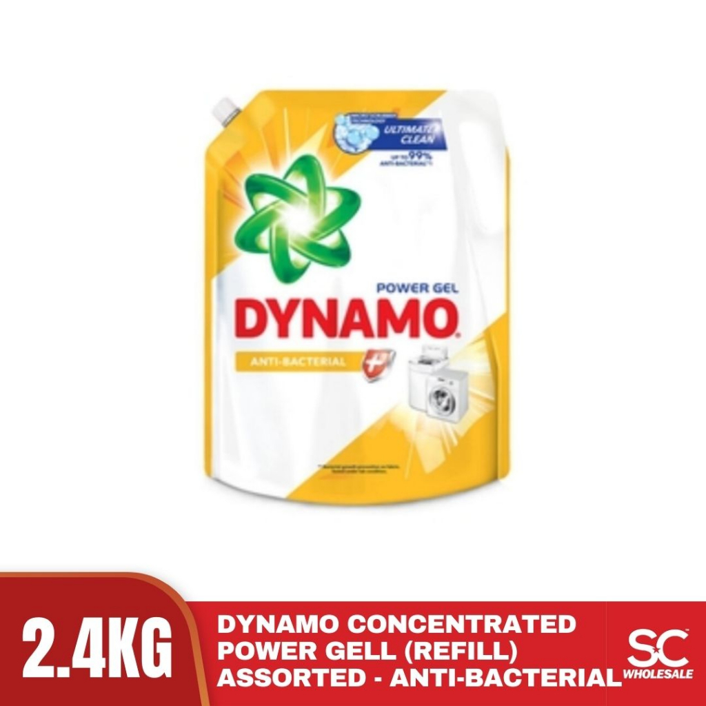 Dynamo Power Gel Concentrated Liquid Detergent Refill Anti Bacterial 2