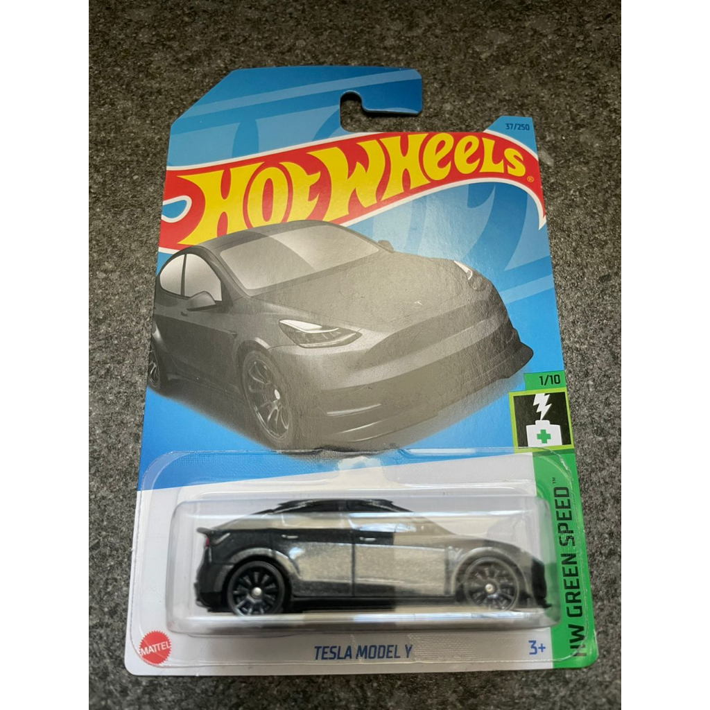 Mytoyss Hot Wheels Wh Green Speed Tesla Model Y Shopee Malaysia