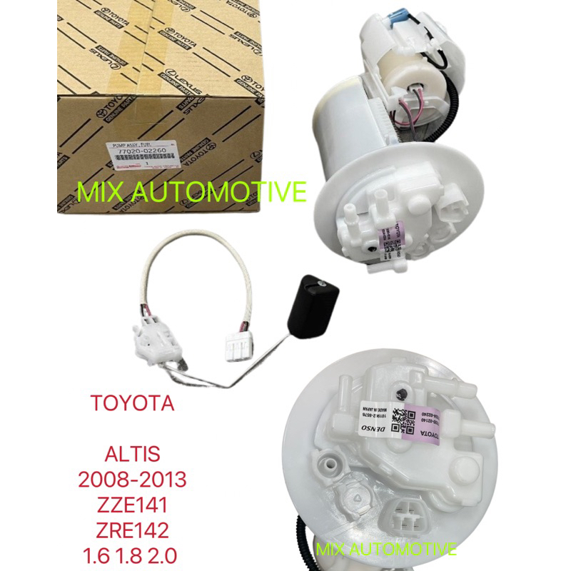 Toyota Altis Zze Zre Cc Cc Cc Fuel Pump Assy