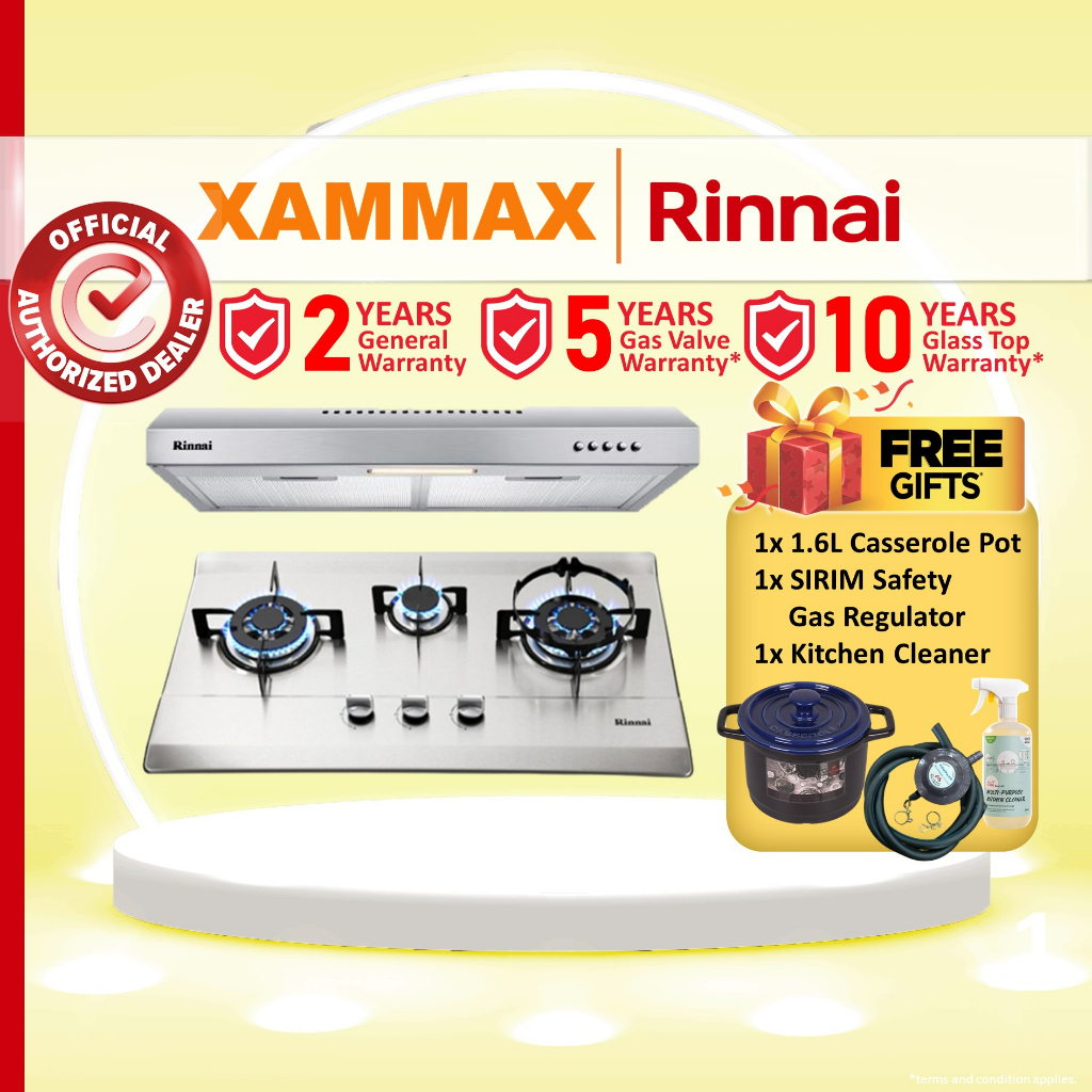 Ready Stock Rinnai Hood Rh S A Ssvr Cm Slim Hood Rinnai Gas Hob