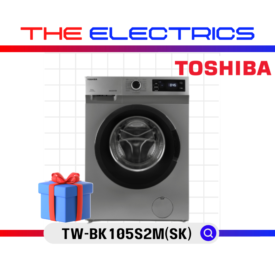 TOSHIBA 9 5KG FRONT LOAD REAL INVERTER WASHER TW BK105S2M SK Shopee