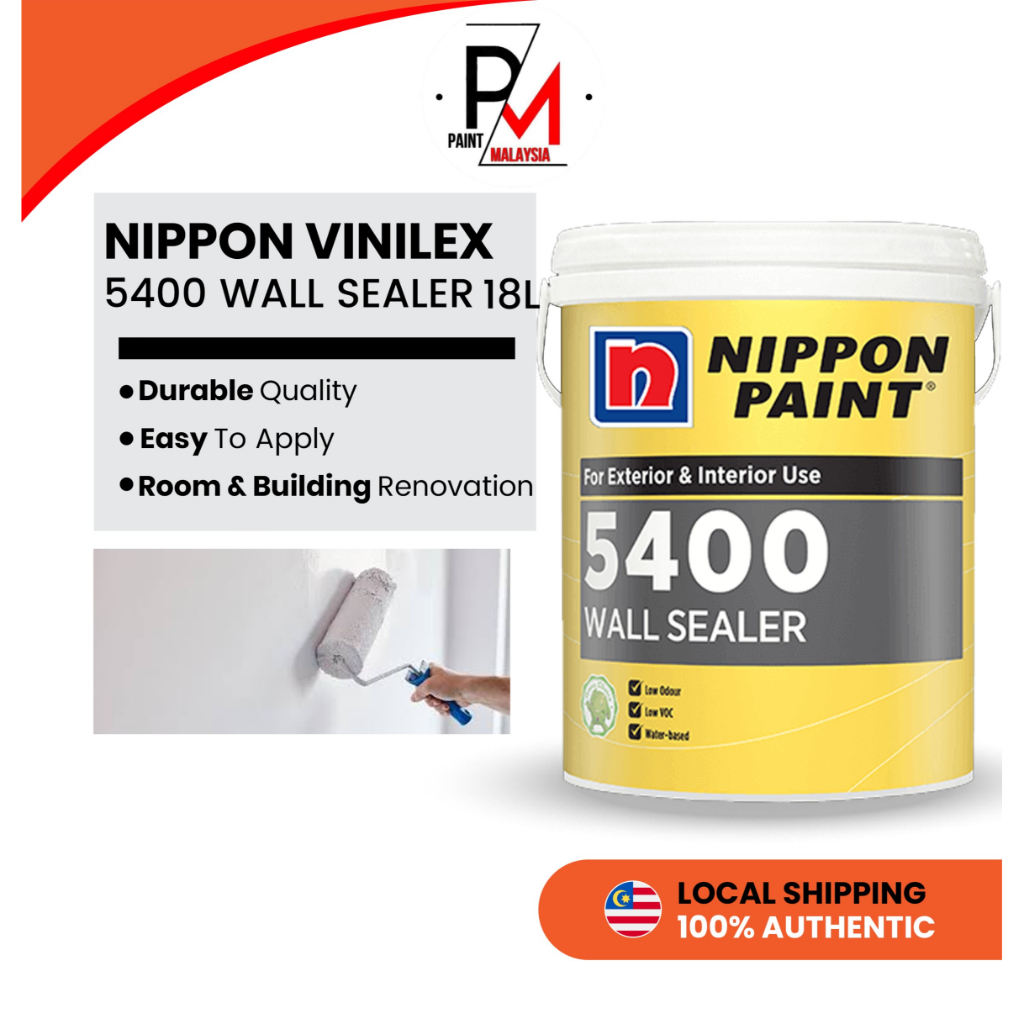 Nippon Paint Vinilex Wall Sealer L Interior Exterior Wall Sealer