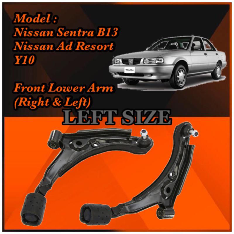 Nissan Sentra B Ad Resort Y Front Lower Arm Shopee Malaysia