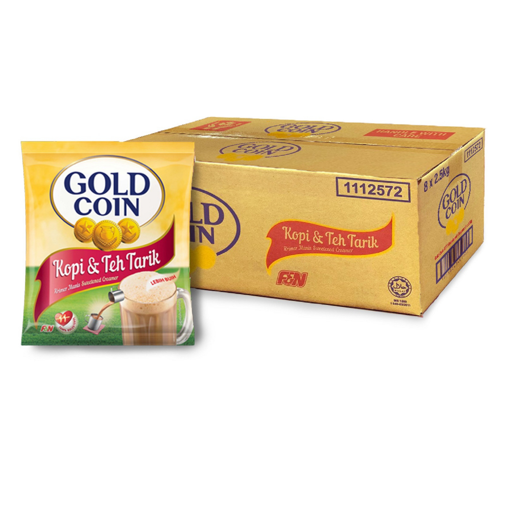 Gold Coin Sweetened Creamer Pouch Kg X Packs Shopee Malaysia