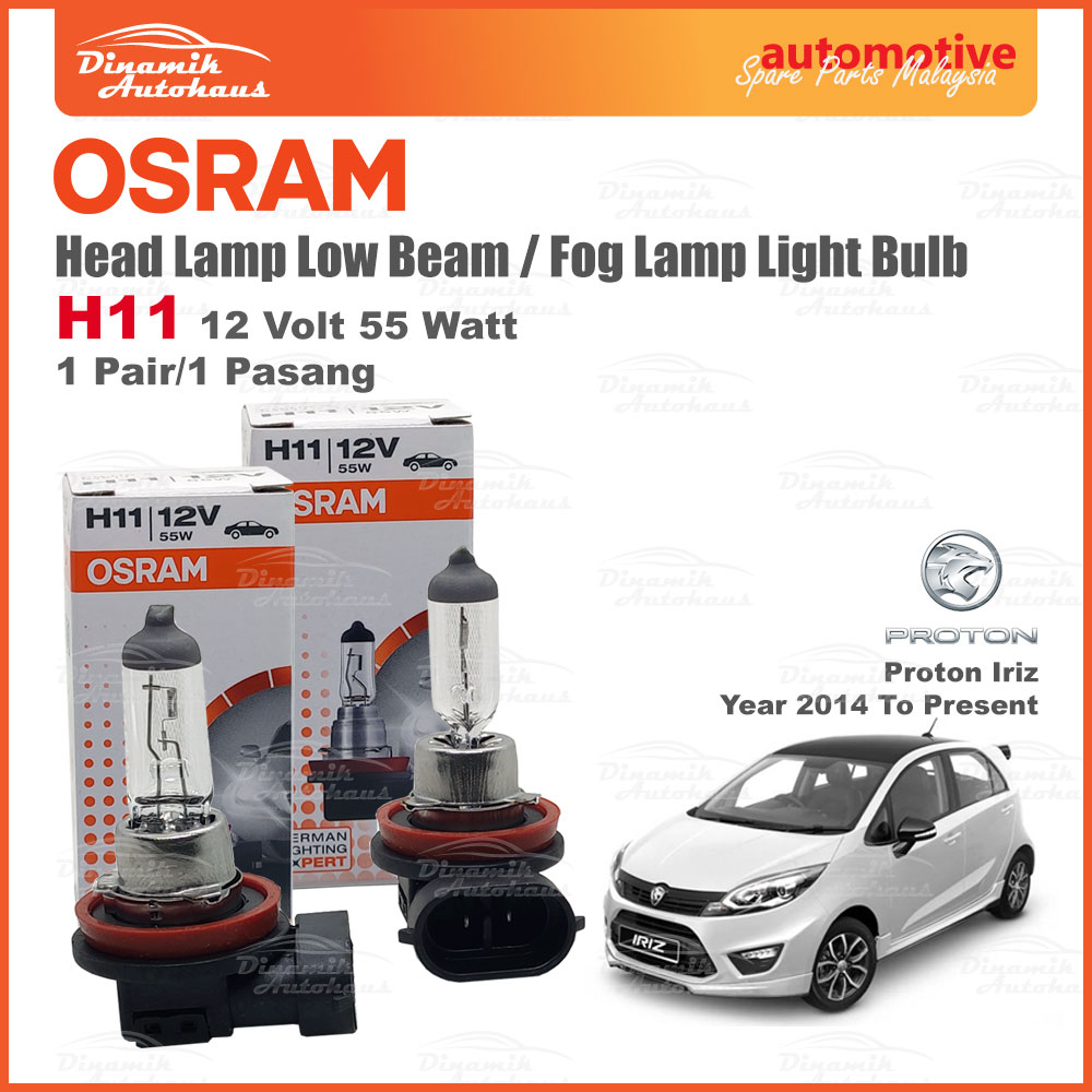 Proton Iriz Year To Present Head Lamp Low Beam Fog Lamp Halogen