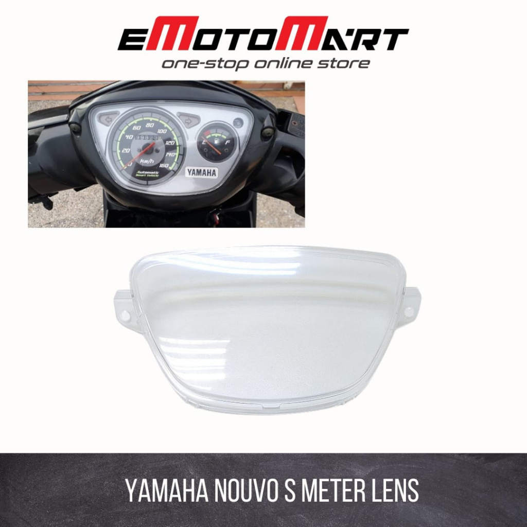 Yamaha Nouvo S Meter Cover Nouvo S Meter Lens Clear Ready Stock