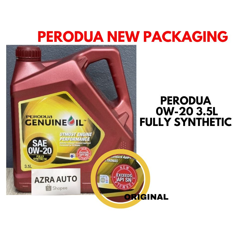 Perodua W Minyak Hitam Perodua Liter Fully Synthetic Engine Oil