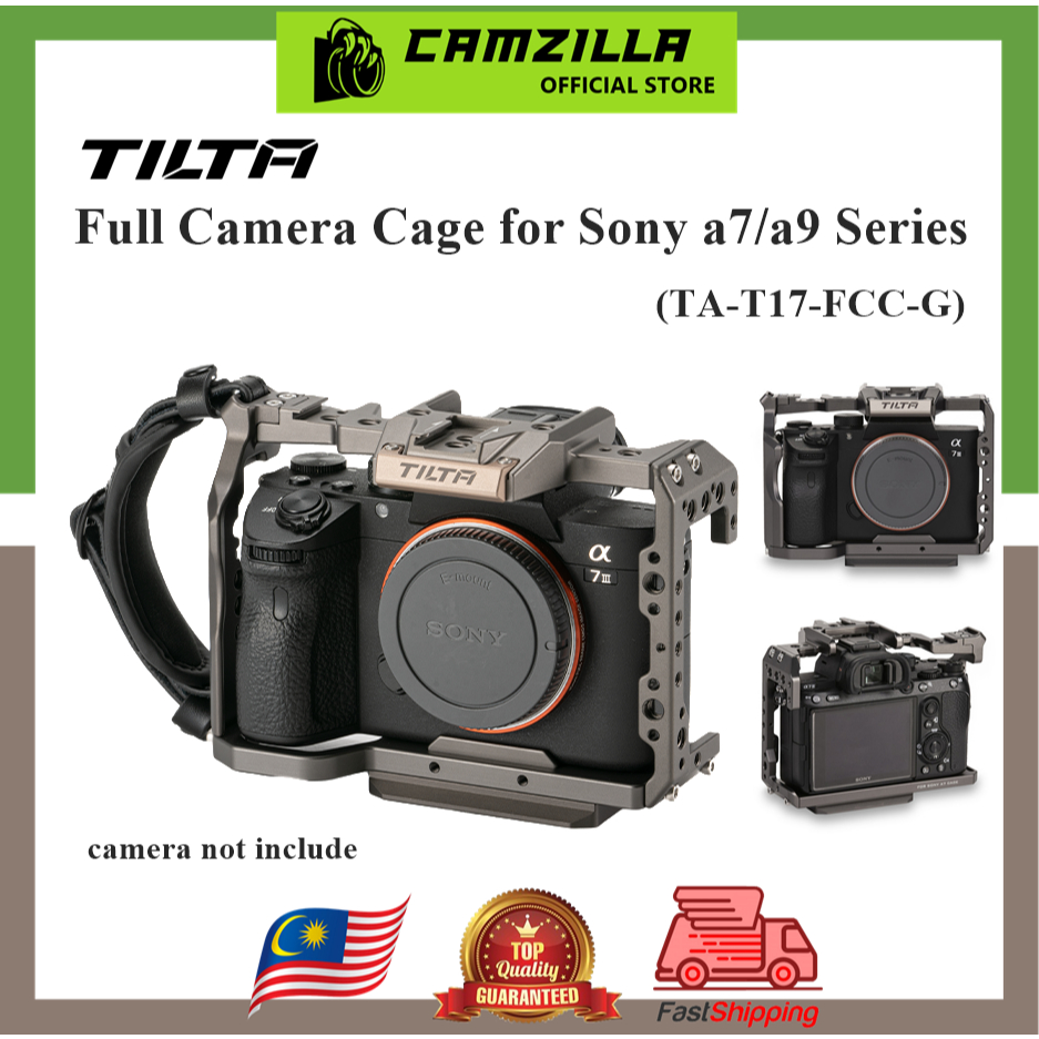 Tilta Full Camera Cage For Sony A7 A9 Series TA T17 FCC G Shopee Malaysia