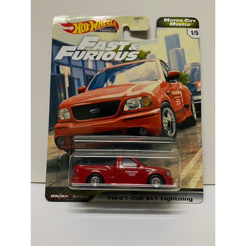 Hot Wheels Fast And Furious Motor City Muscles Ford F Svt Lightning