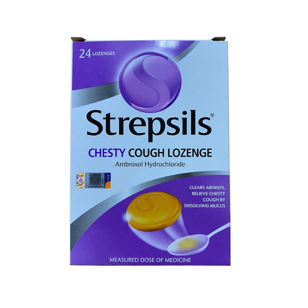 Strepsils Chesty Cough Lozenge 24s BOX EXP 01 2026 Shopee Malaysia