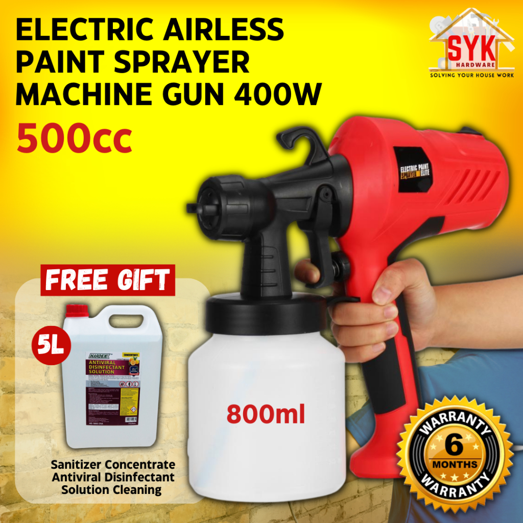 Syk Cc W Ml Electric Airless Paint Sprayer Machine Gun