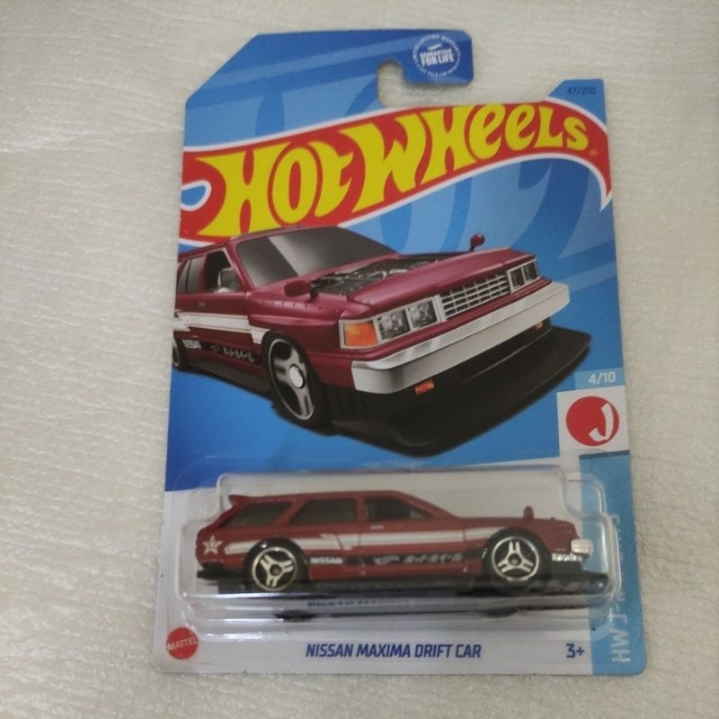 Hot Wheels Nissan Maxima Drift Car HW Wagons Japan J Imports JDM US Card Shopee Malaysia