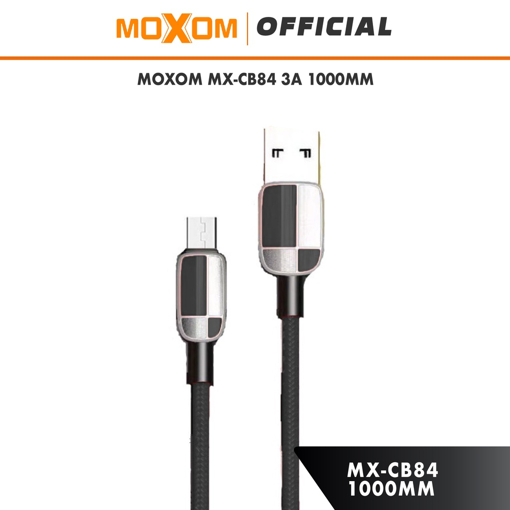 Moxom 3A Fast Charge Data Cable Compatible With IPh MX CB84 Shopee