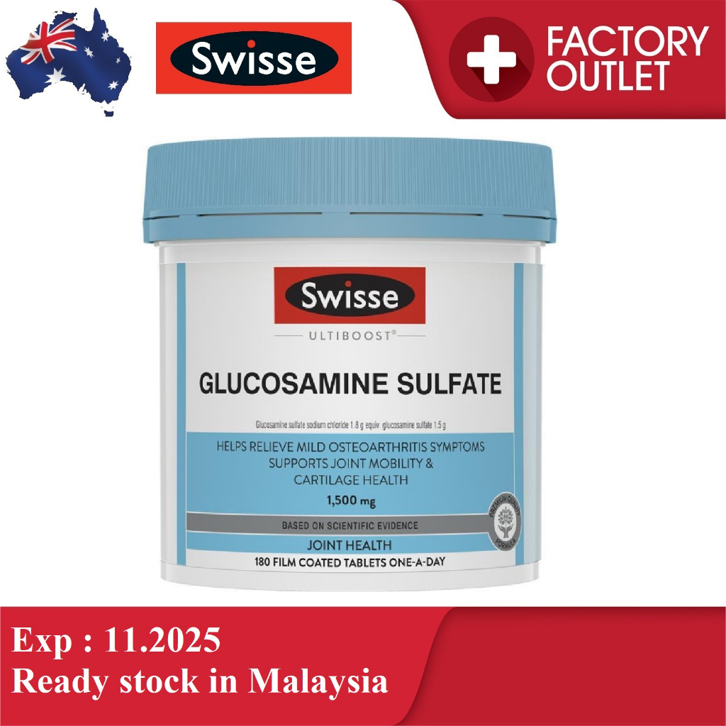 Swisse Glucosamine Sulfate Mg Tablets Shopee Malaysia