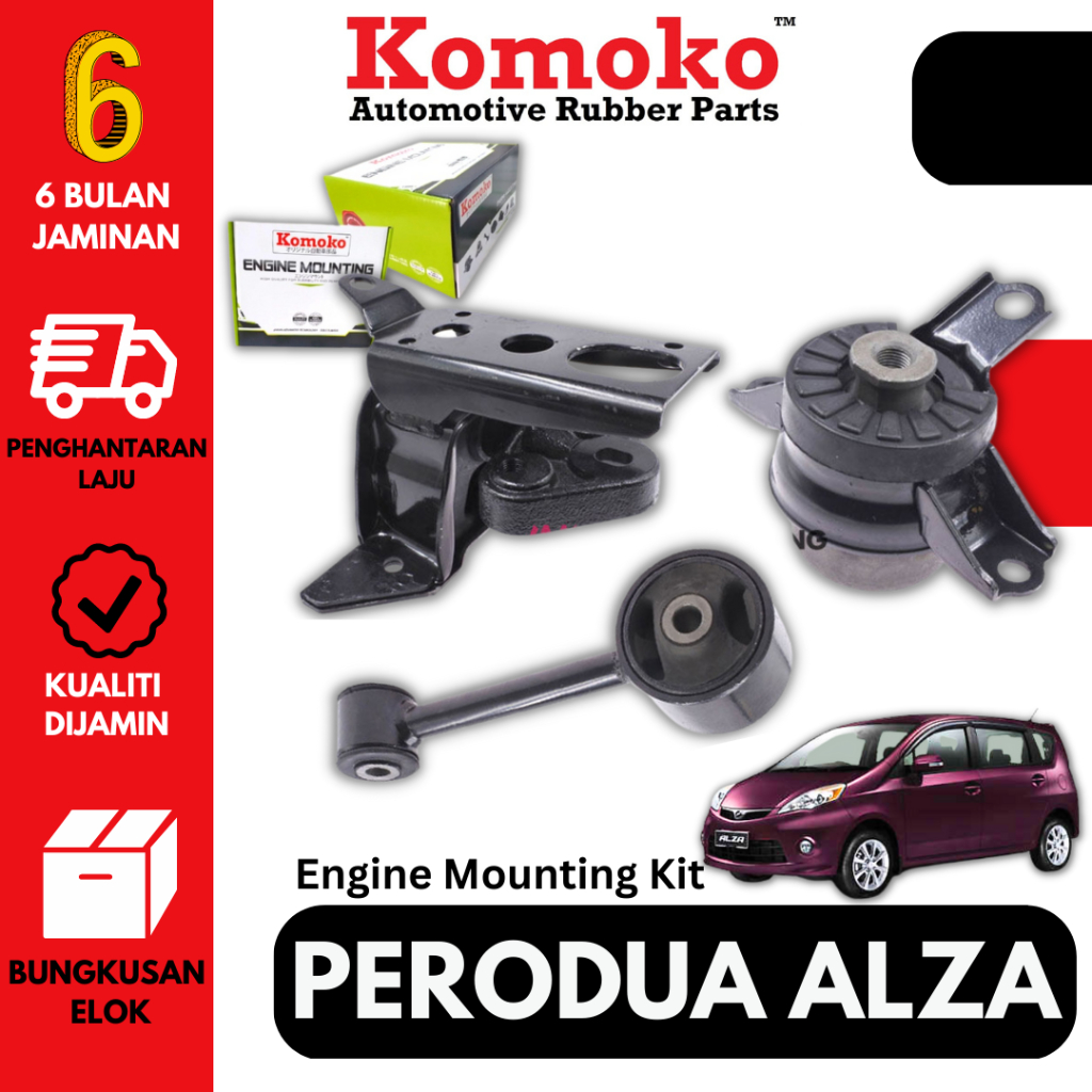 Perodua Alza Komoko Engine Mounting Kit Shopee Malaysia