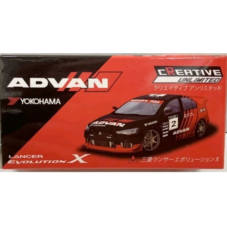 New Open Tomica Special Order Mitsubishi Lancer Evolution ADVAN