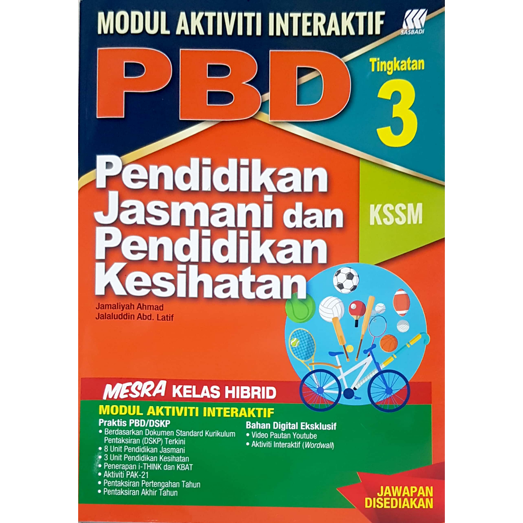 Sasbadi Modul Aktiviti Interaktif PBD UASA Tingkatan 1 2 3 4