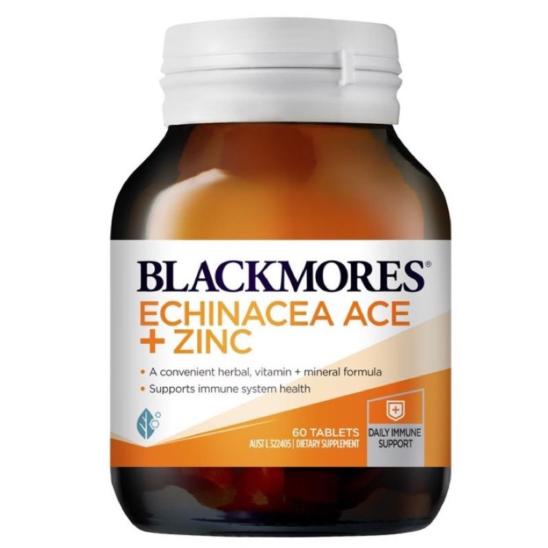 Original Blackmores Echinacea Ace Zinc 60 Tablets Flu Cold Immune