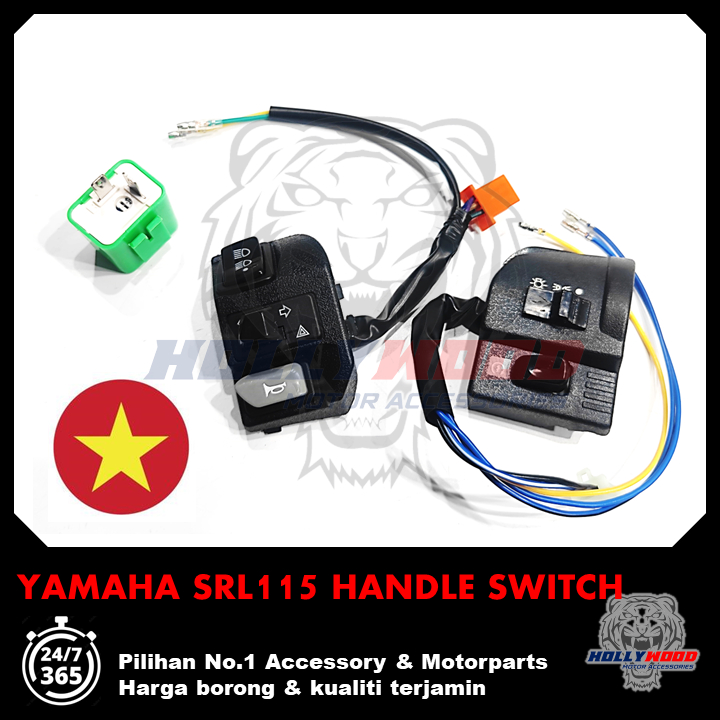 Yamaha Srl Handle Switch Left Right Full Set Vietnam Version