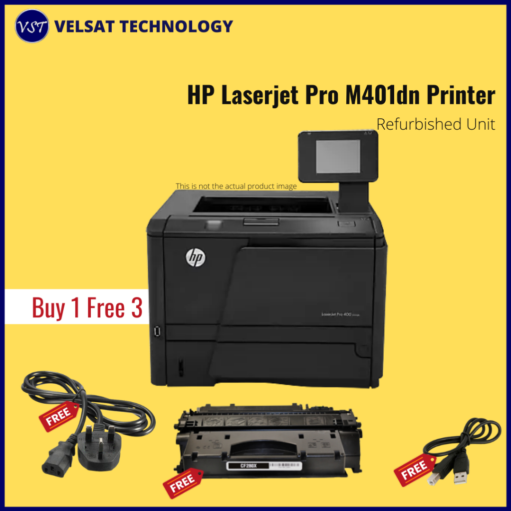 HP LaserJet Pro M401dn Printer Refurbished Shopee Malaysia