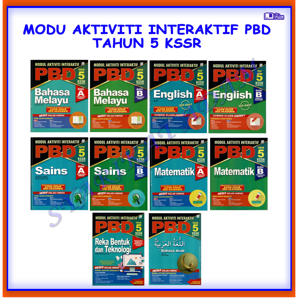 ADM BUKU LATIHAN SK MODUL AKTIVITI INTERAKTIF PBD TAHUN 5 KSSR