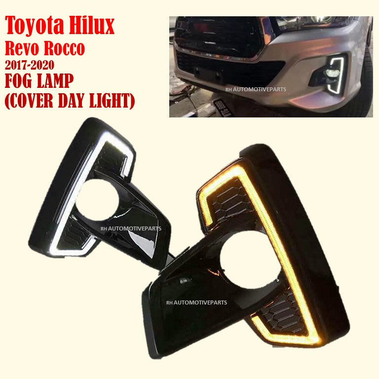 Toyota Hilux Revo Rocco 2017 2020 FOG LAMP WHITE Daylight LED Daytime