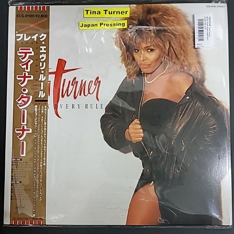 Tina Turner Break Every Rule Lp Shopee Malaysia