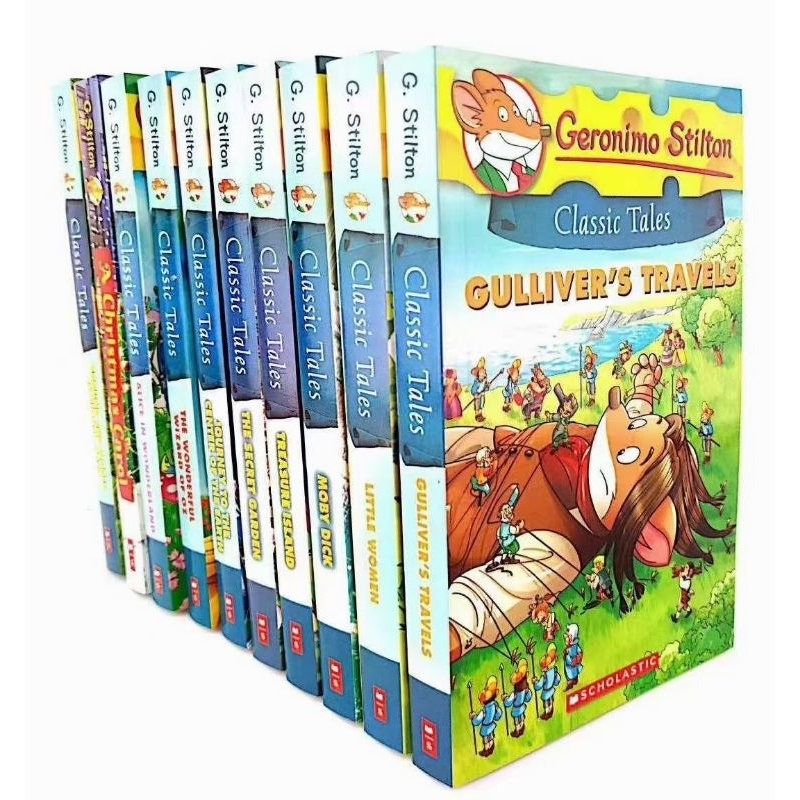 Geronimo Stilton Classic Tales Books Per Set Shopee Malaysia