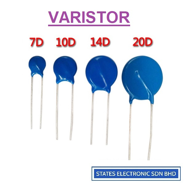 Metal Oxide Varistor 07D 10D 14D 20D Shopee Malaysia