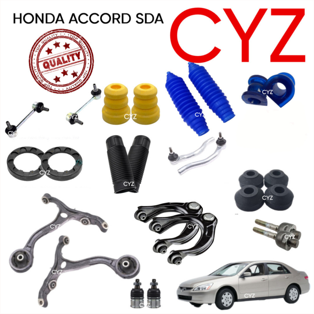 26 OR 8 ITEM COMBO SET FRONT SUSPENSION PART HONDA ACCORD SDA LOWER ARM