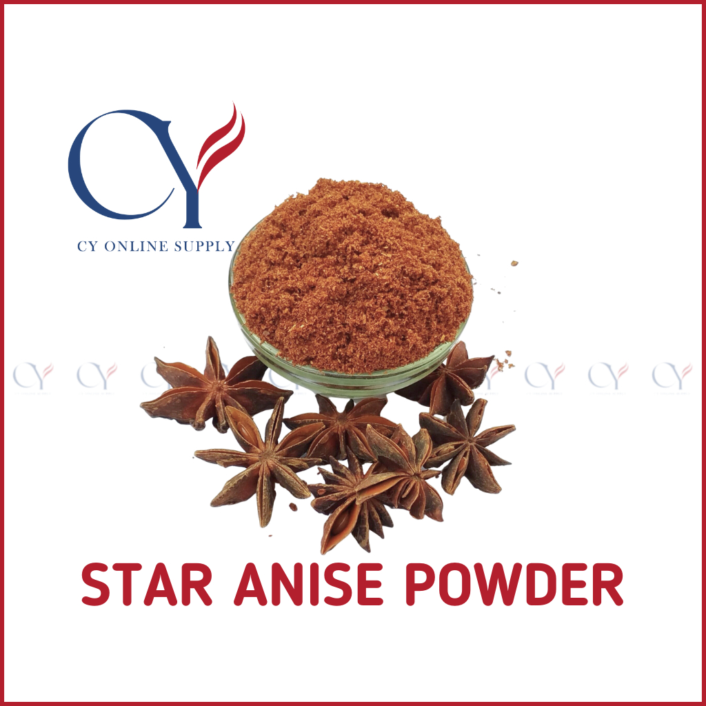 50G 100G 250G STAR ANISE POWDER 八角粉 SERBUK BUNGA LAWANG Shopee