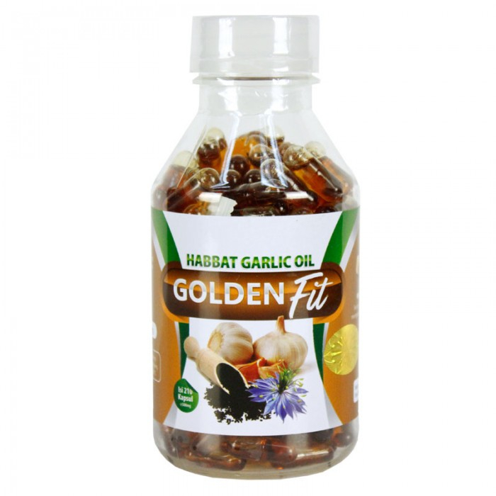 Golden Fit In Minyak Habbatus Sauda Bawang Putih Black Seed Oil