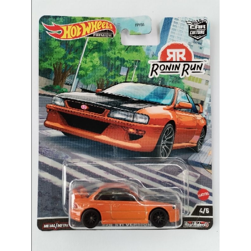 Hot Wheels Ronin Run Set P RX FD ZX Starlet B STI RX FC