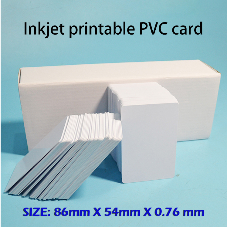 Blank Inkjet PVC ID Card For Epson Printer T60 L800 L805 L850 10pc