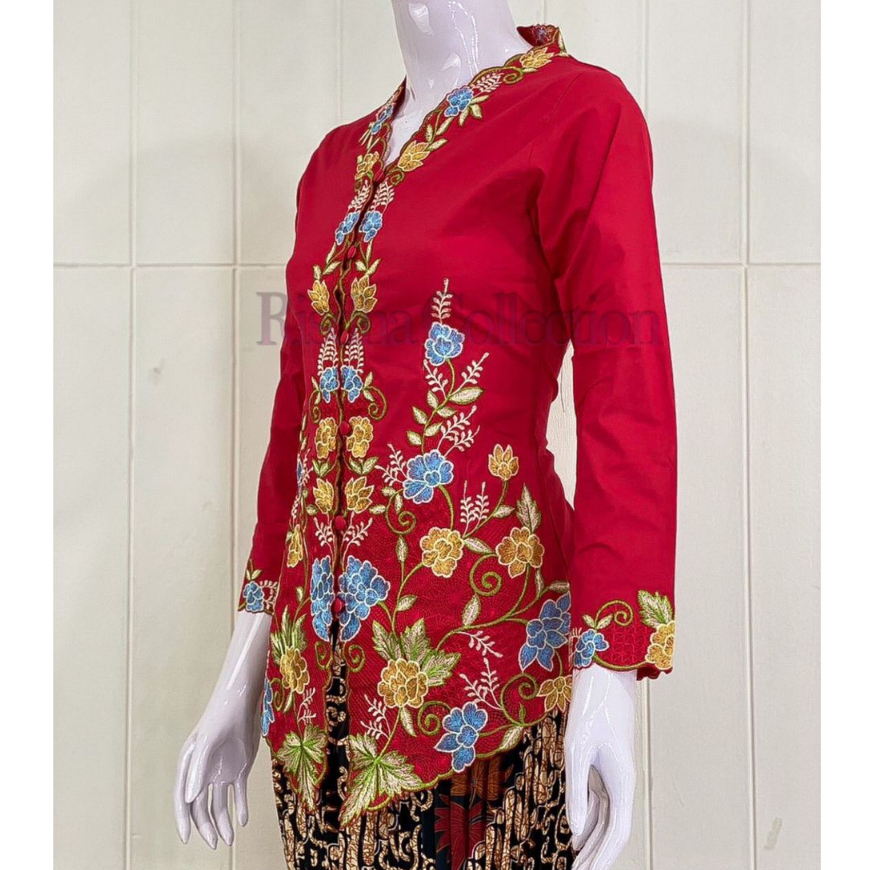 Ready Stock Kebaya Nyonya Sulam Warna Shopee Malaysia