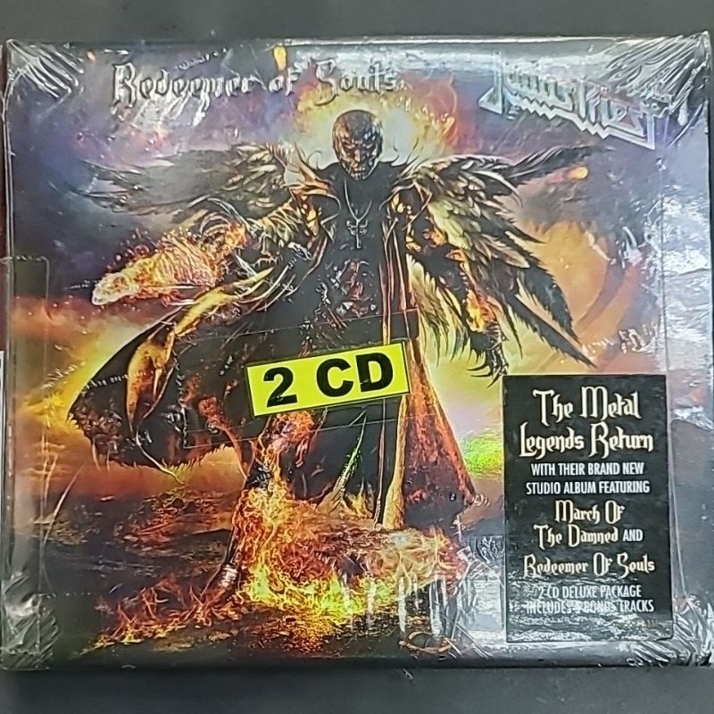 Judas Priest Redeemer Of Souls 2CDs Shopee Malaysia