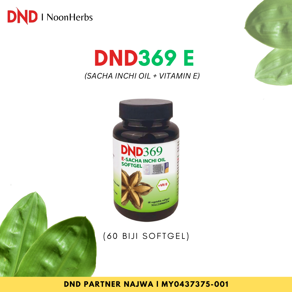 Dr Noordin Darus Dnd Dnd E Sacha Inchi Oil Softgel Original Omega