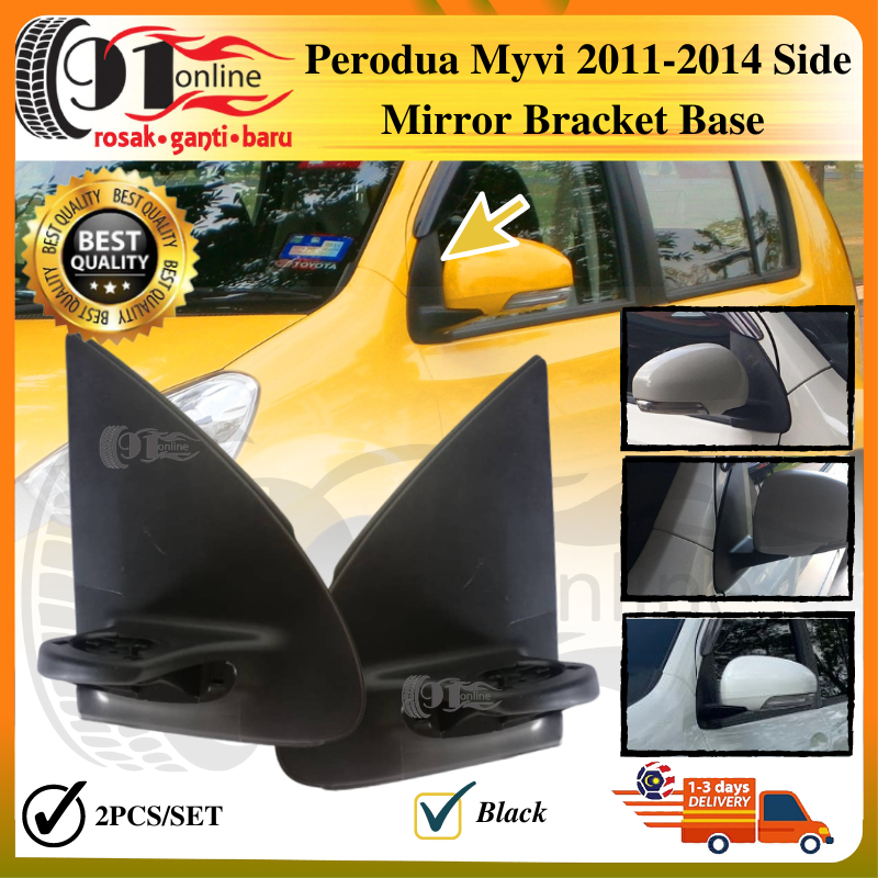 Perodua Myvi Lagi Best 2011 2014 Delloyd OEM Cermin Sisi Side Mirror