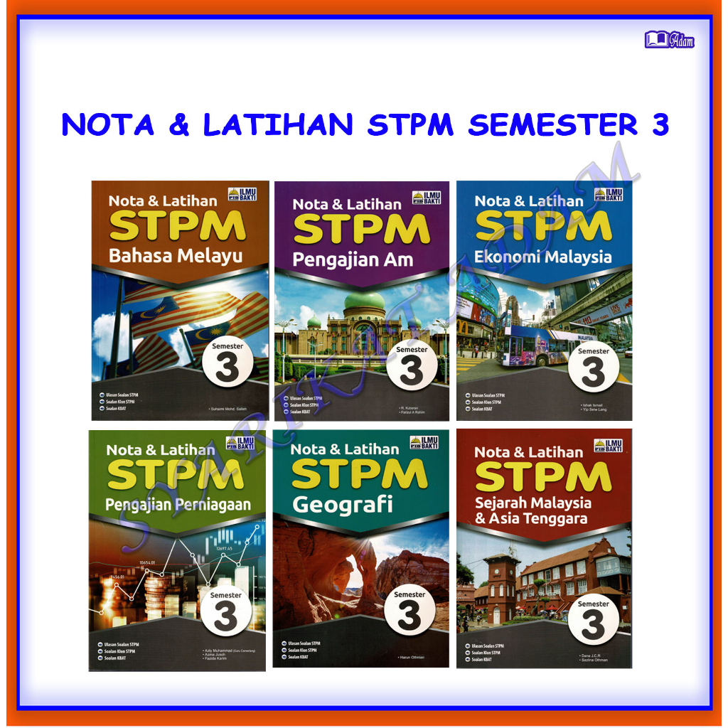 Adm Buku Rujukan Nota Latihan Stpm Semester Ilmu Bakti